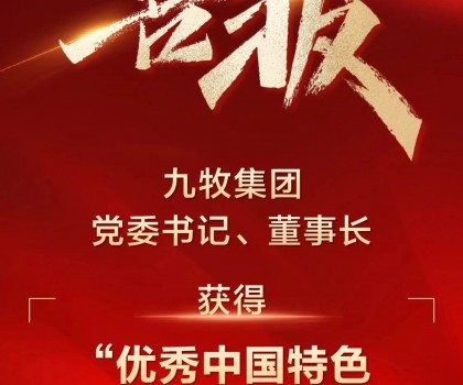 全國表彰！九牧集團(tuán)黨委書記、董事長獲得“優(yōu)秀中國特色社會主義事業(yè)建設(shè)者”稱號