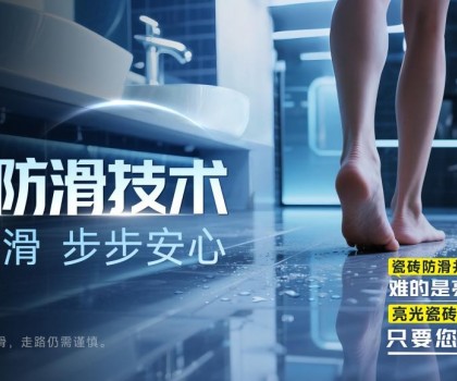 全新黑科技｜歐神諾鏡面防滑技術(shù)，讓您的家更安全！