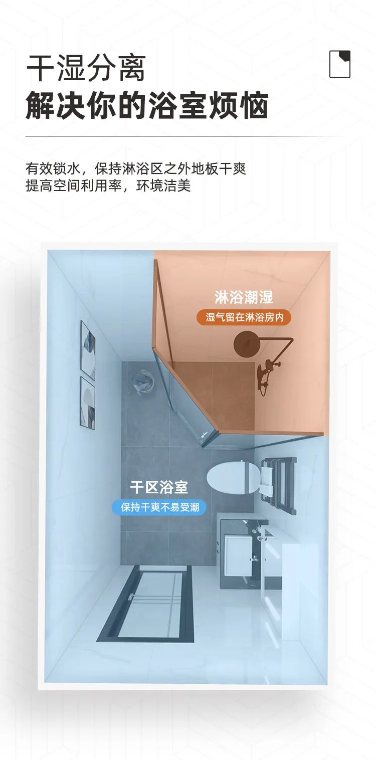 東鵬整裝衛(wèi)浴R2系列淋浴房｜個性定制，演繹極簡空間美學(xué)4.jpg